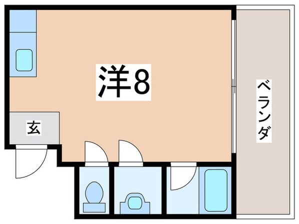 サンライズ文の里の物件間取画像